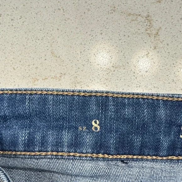 White House Black Market Blue Skinny Jeans - Picture 4 of 5